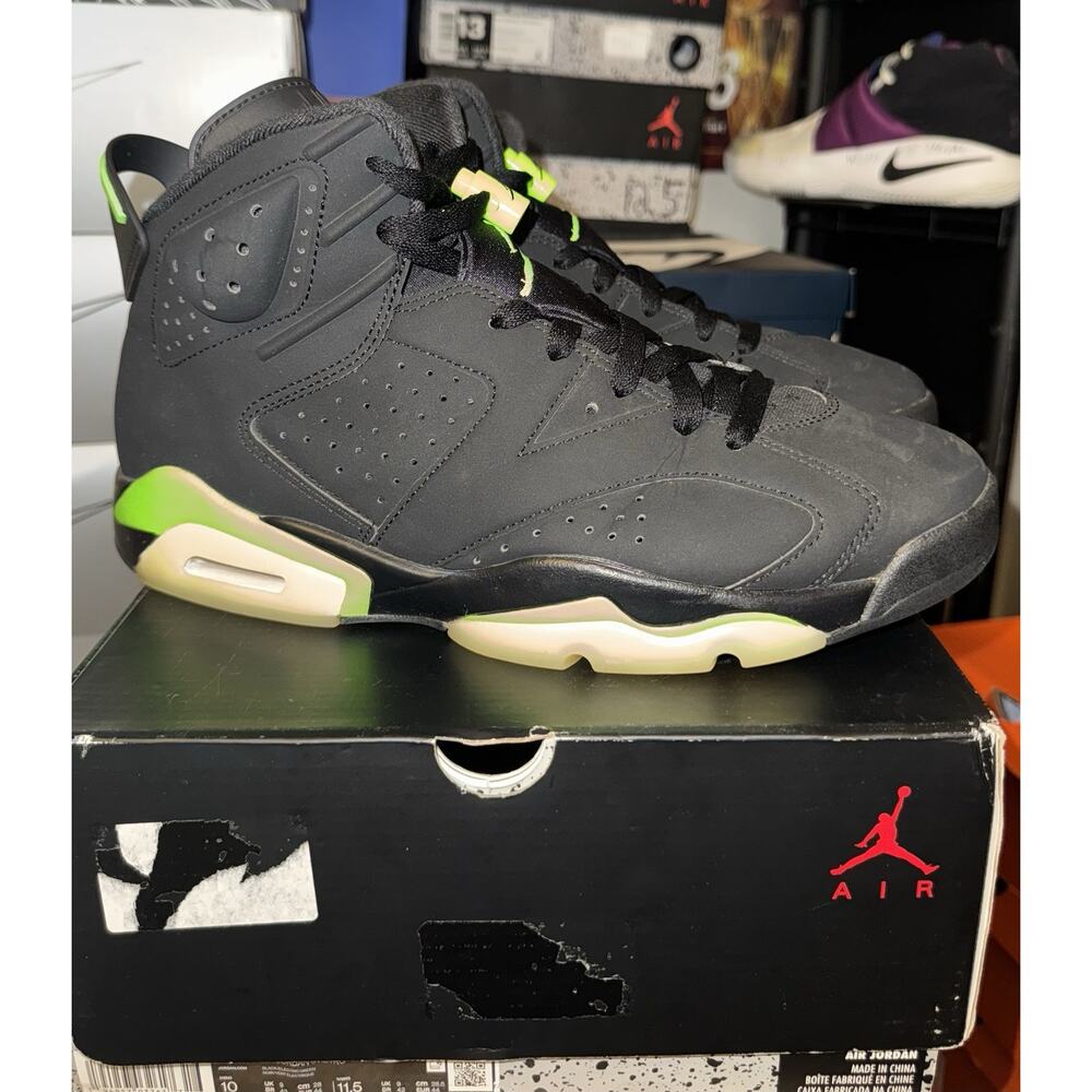 Air Jordan 6 Retro Electric Green 2021 Men’s 10 with Original Box